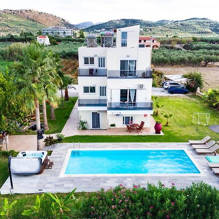 Martimi Apartments - 200M From Drapanias Beach - Pool - Hot Tub - Sauna - Bbq 키사모스 외부 사진