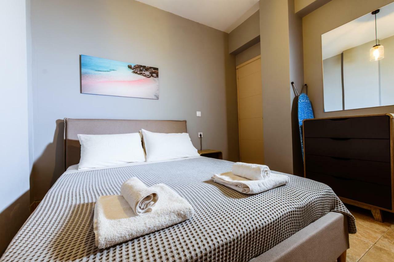 Martimi Apartments - 200M From Drapanias Beach - Pool - Hot Tub - Sauna - Bbq 키사모스 외부 사진