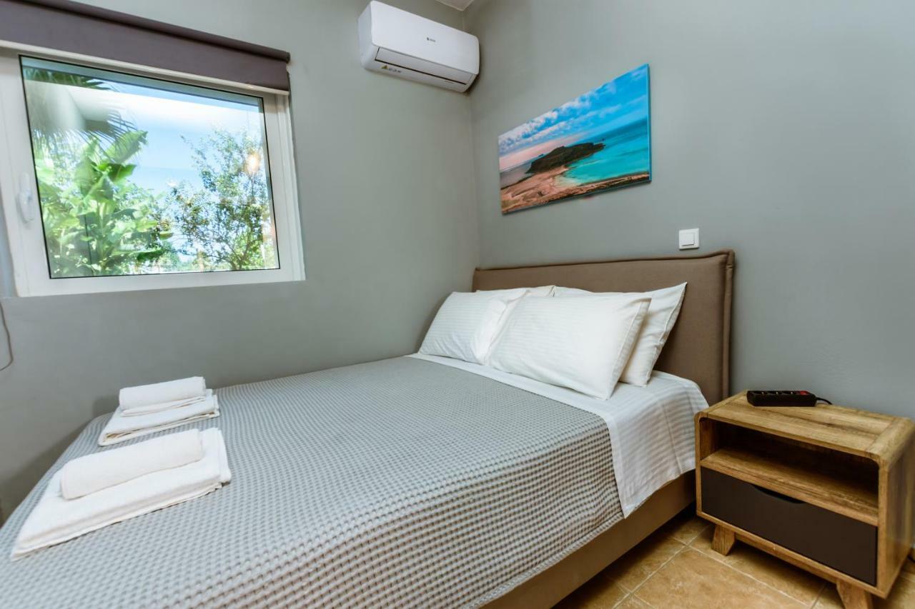 Martimi Apartments - 200M From Drapanias Beach - Pool - Hot Tub - Sauna - Bbq 키사모스 외부 사진