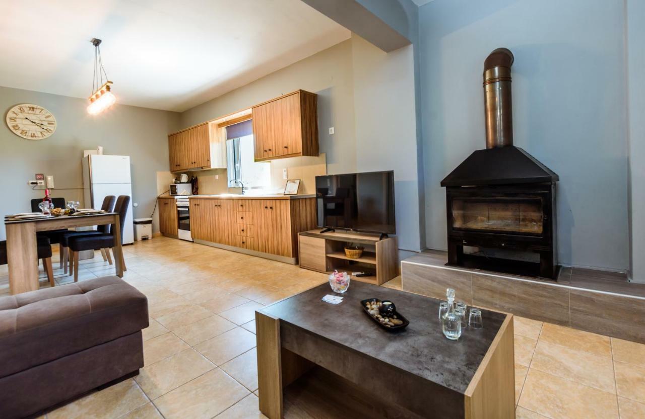 Martimi Apartments - 200M From Drapanias Beach - Pool - Hot Tub - Sauna - Bbq 키사모스 외부 사진