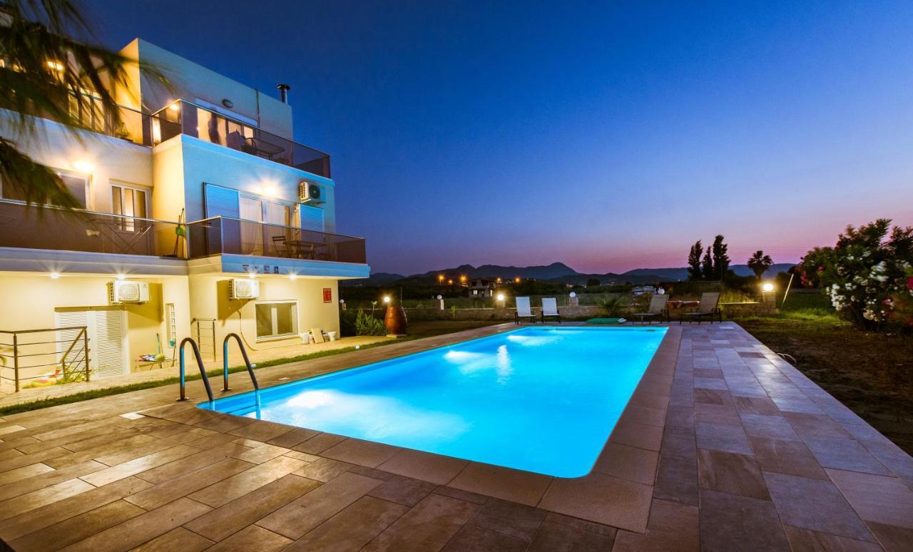 Martimi Apartments - 200M From Drapanias Beach - Pool - Hot Tub - Sauna - Bbq 키사모스 외부 사진